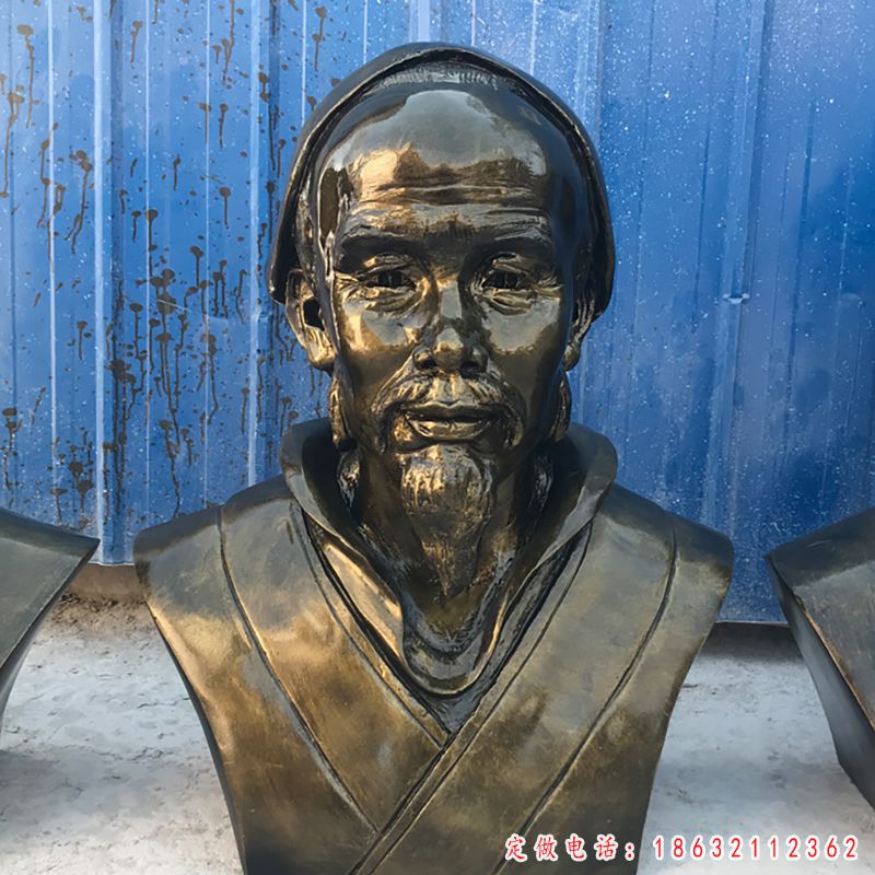 名医华佗铜雕（1）