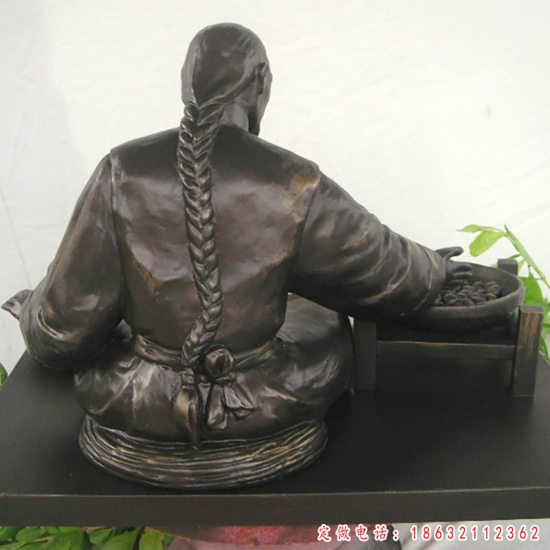 古代制药人物铜雕（6）