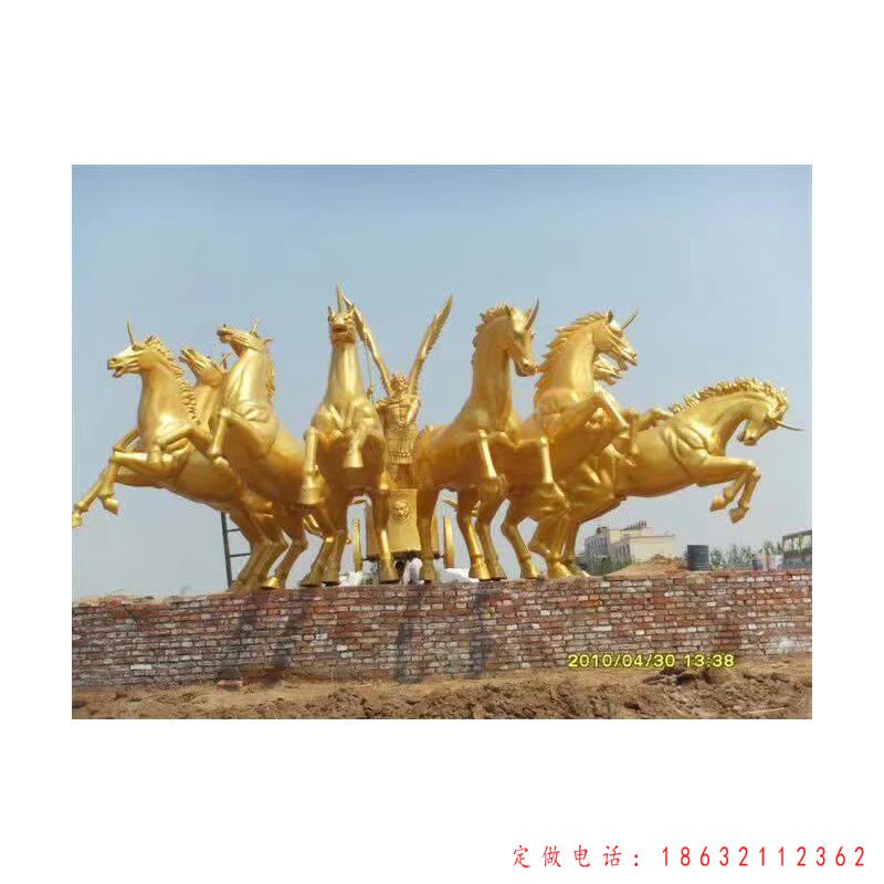 阿波罗战马铜雕（1）