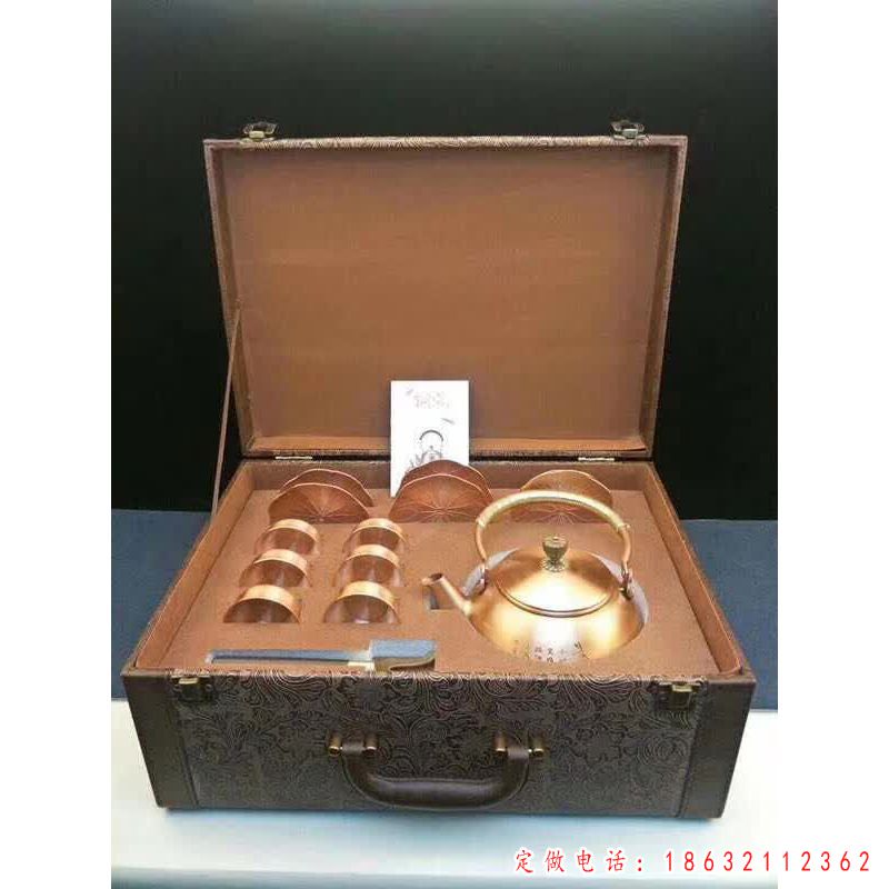 茶具景观铜雕（3）