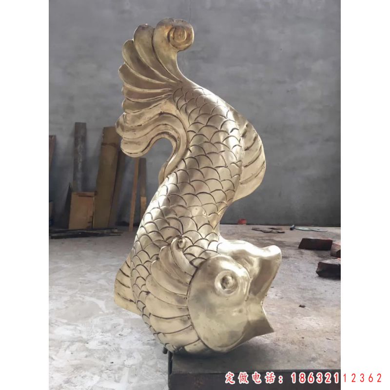 锦鲤喷泉铜雕（2）