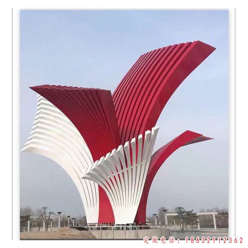 城市不锈钢地标雕塑（1）