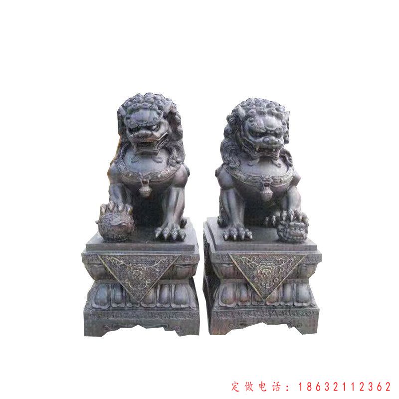 北京狮子铜雕（1）