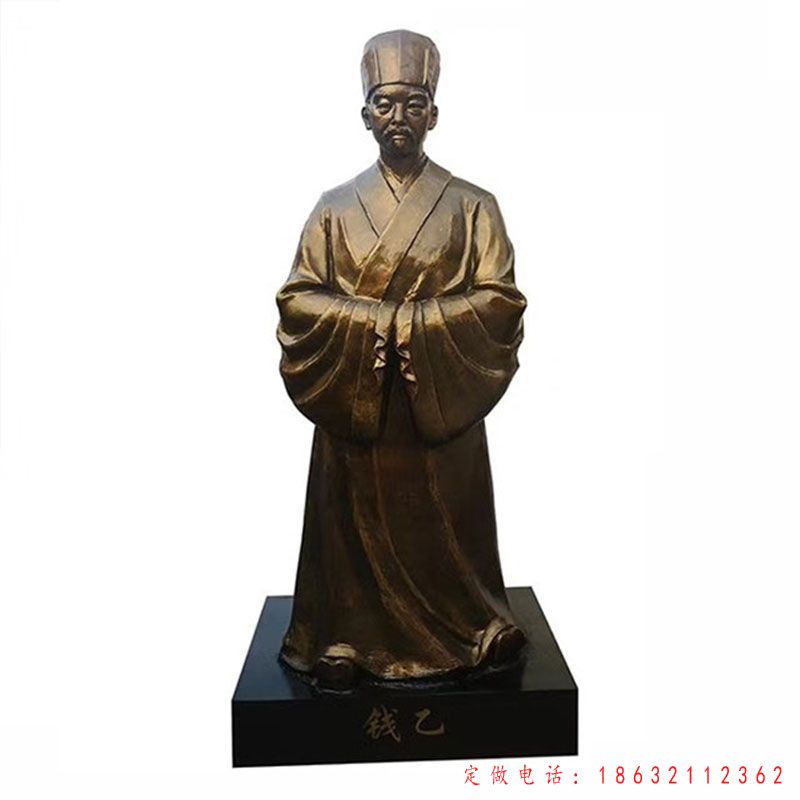 儿科医家钱乙铜雕（1）