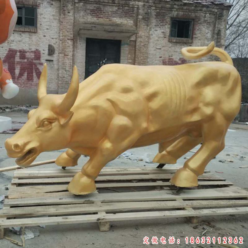 华尔街牛铜雕（1）
