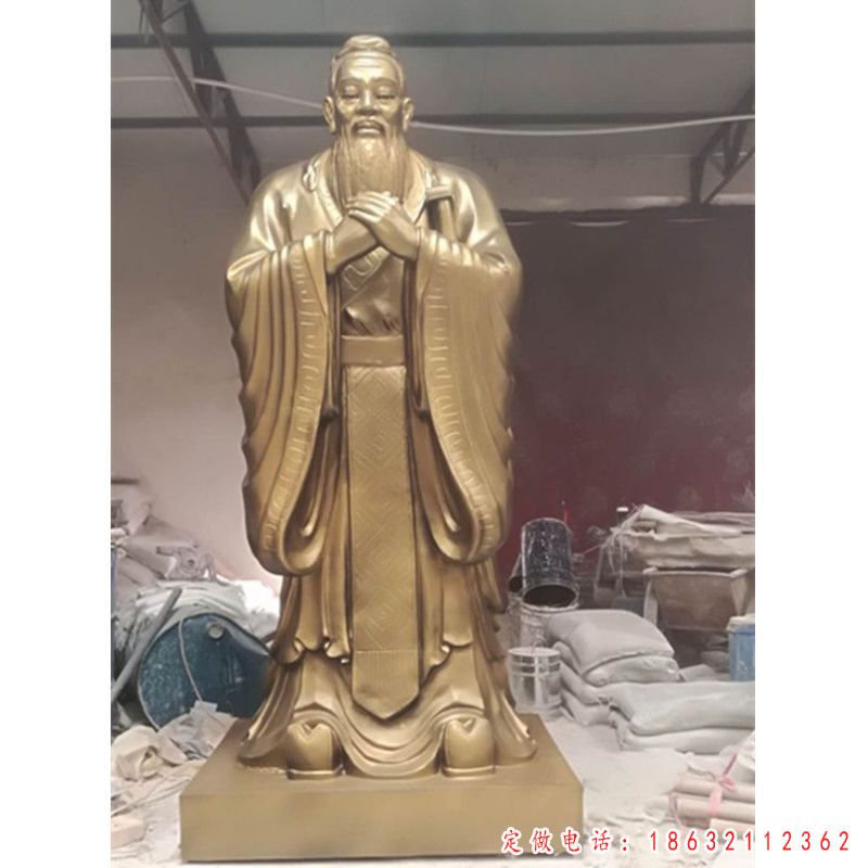 孔圣人铜雕（1）