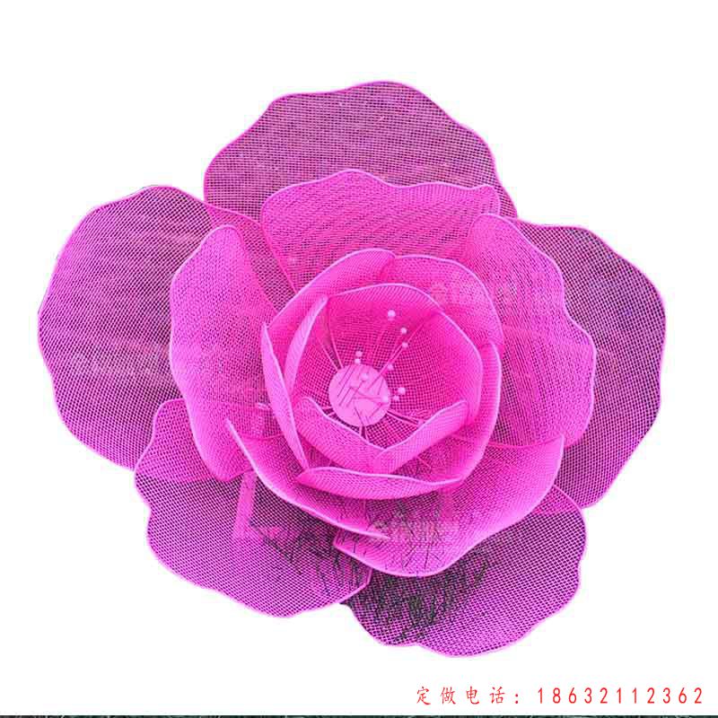 庭院不锈钢玫瑰花雕塑 （1）