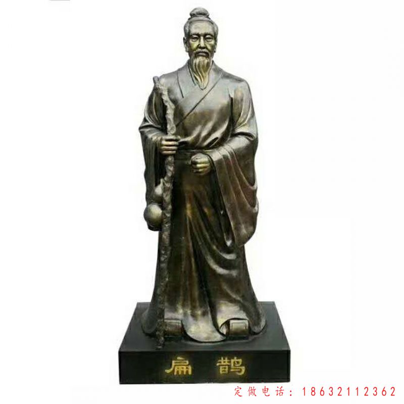扁鹊城市古人景观铜雕（1）
