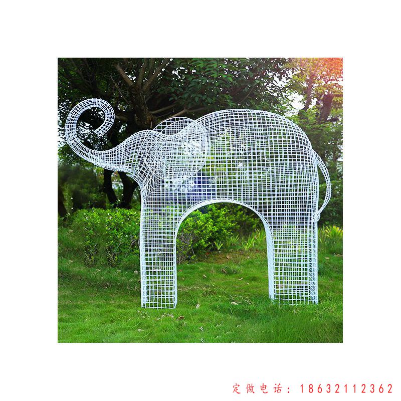 大象标志景观雕塑（1）