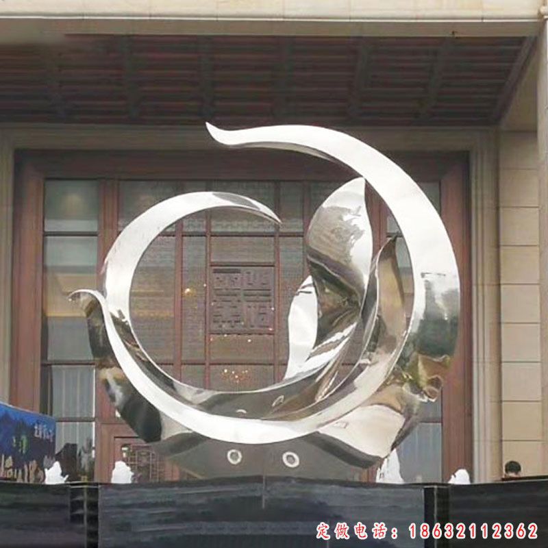 广场凤凰动物标志雕塑 （1）