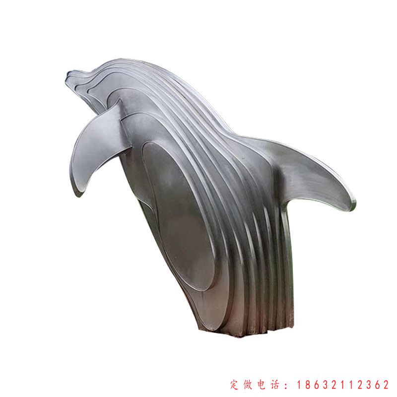 海豚动物标志景观雕塑（1）
