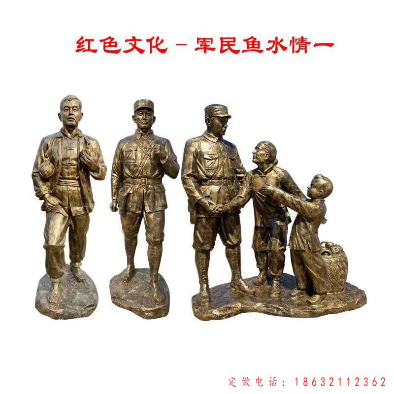 城市红色文化人物铜雕（1）
