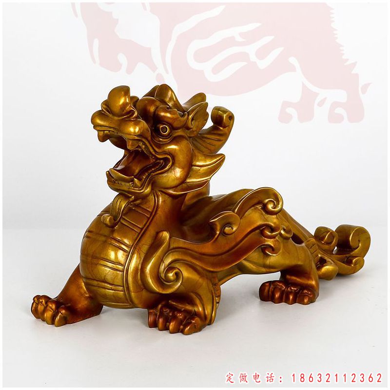 户外瑞兽貔貅动物铜雕 （1）