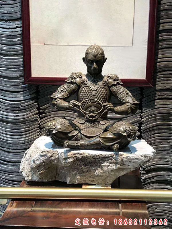 孙悟空铜雕