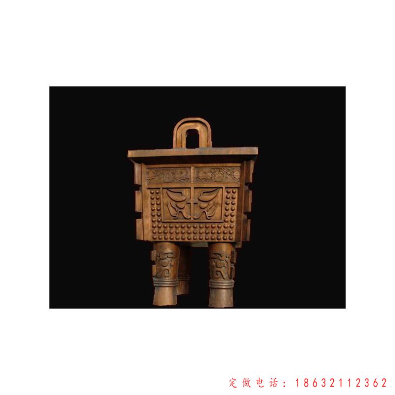 鼎广场标志景观铜雕（1）