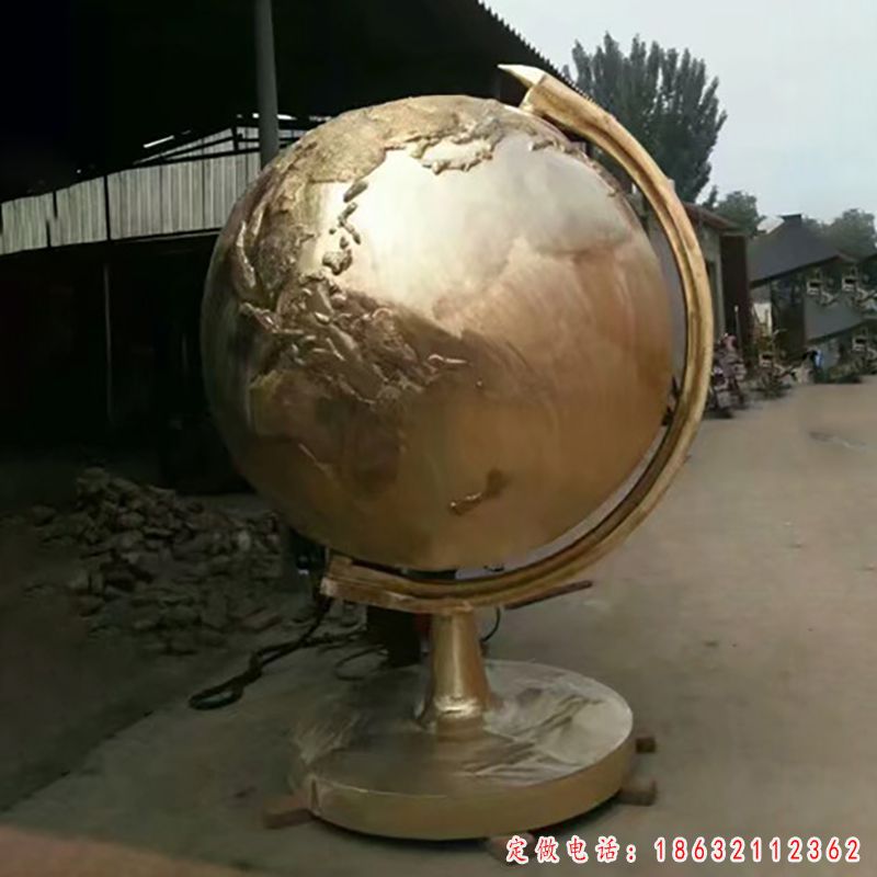校园地动仪标志景观铜雕 （1）