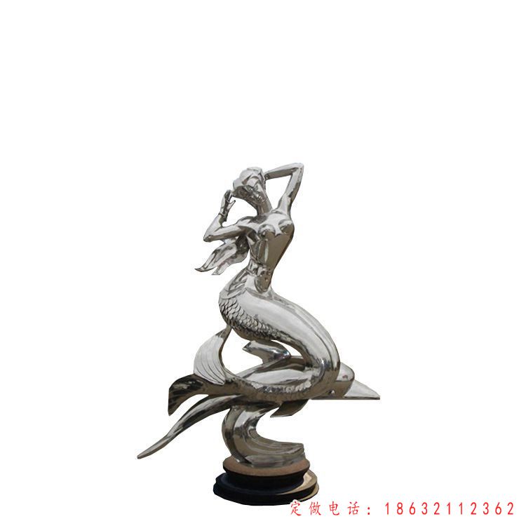 不锈钢鱼雕塑 (9)