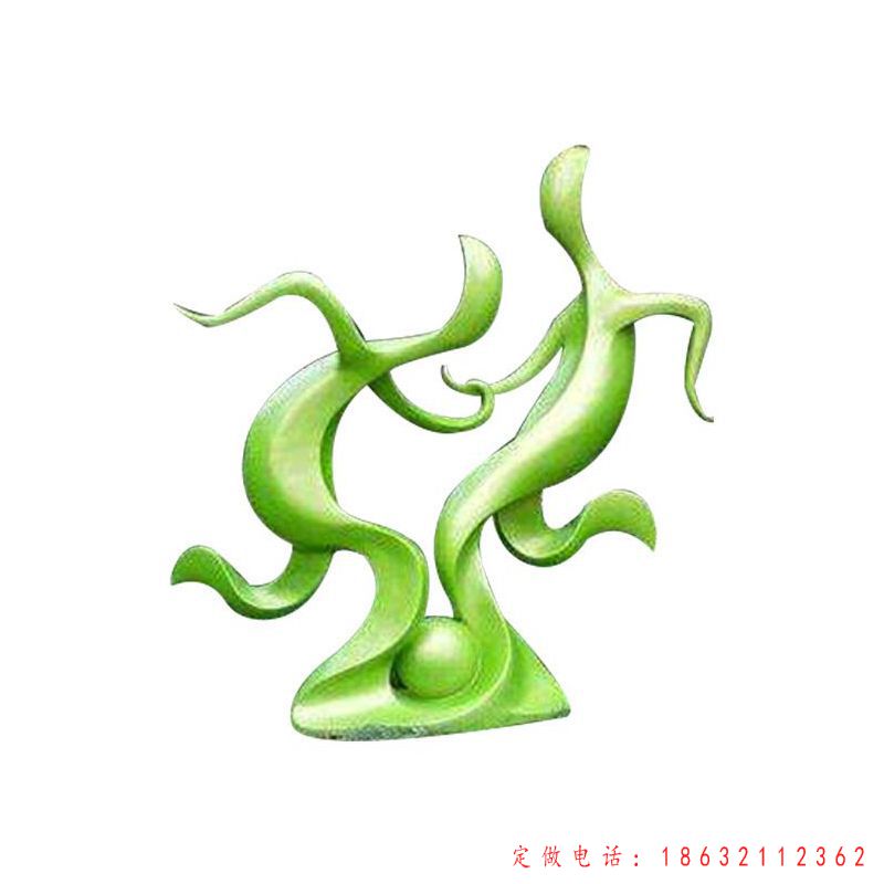 不锈钢抽象人物运动雕塑 （1）