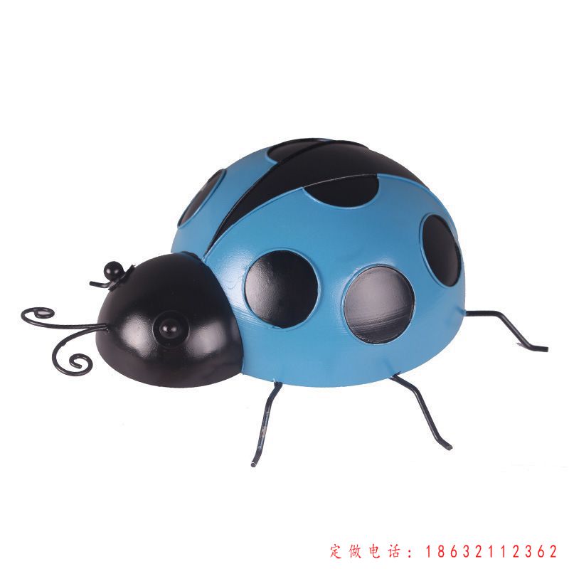 不锈钢七星瓢虫雕塑 (1)