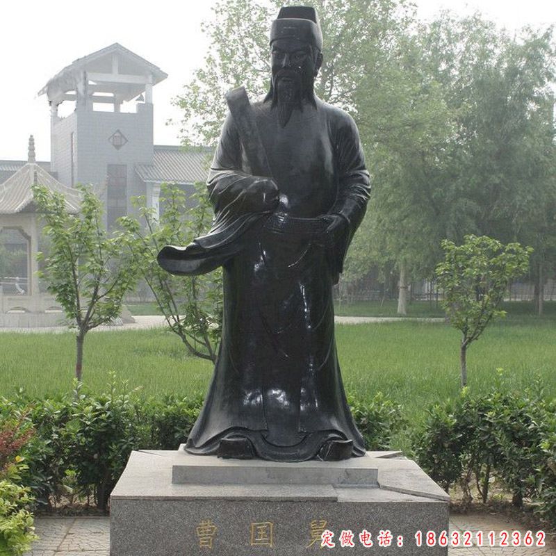 曹国舅神话人物铜雕（1）
