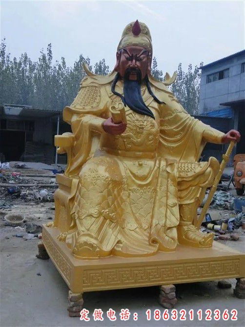 关羽人物铜雕 (42)