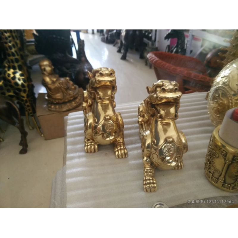 神兽貔貅景观铜雕（1）